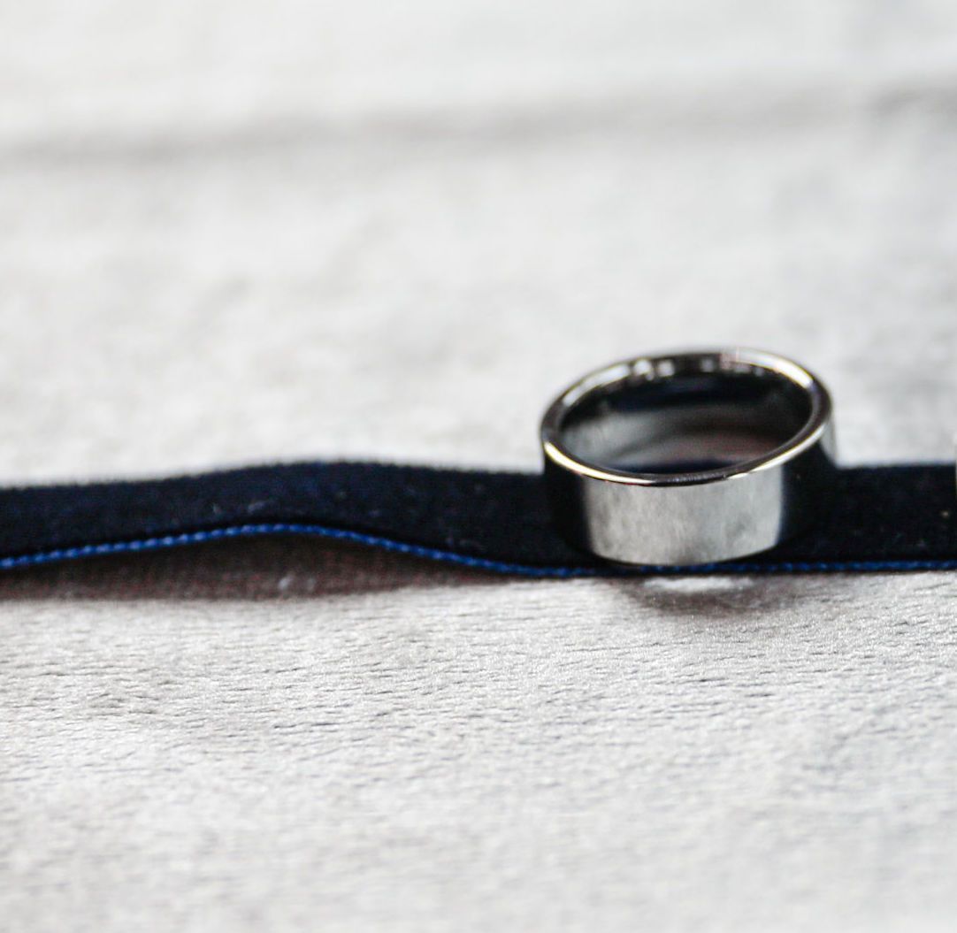 mens white tungsten wedding band with flat profile 8mm