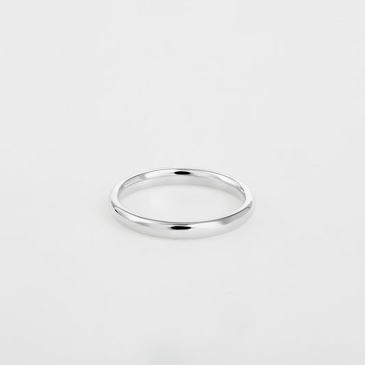 womens platinum wedding band