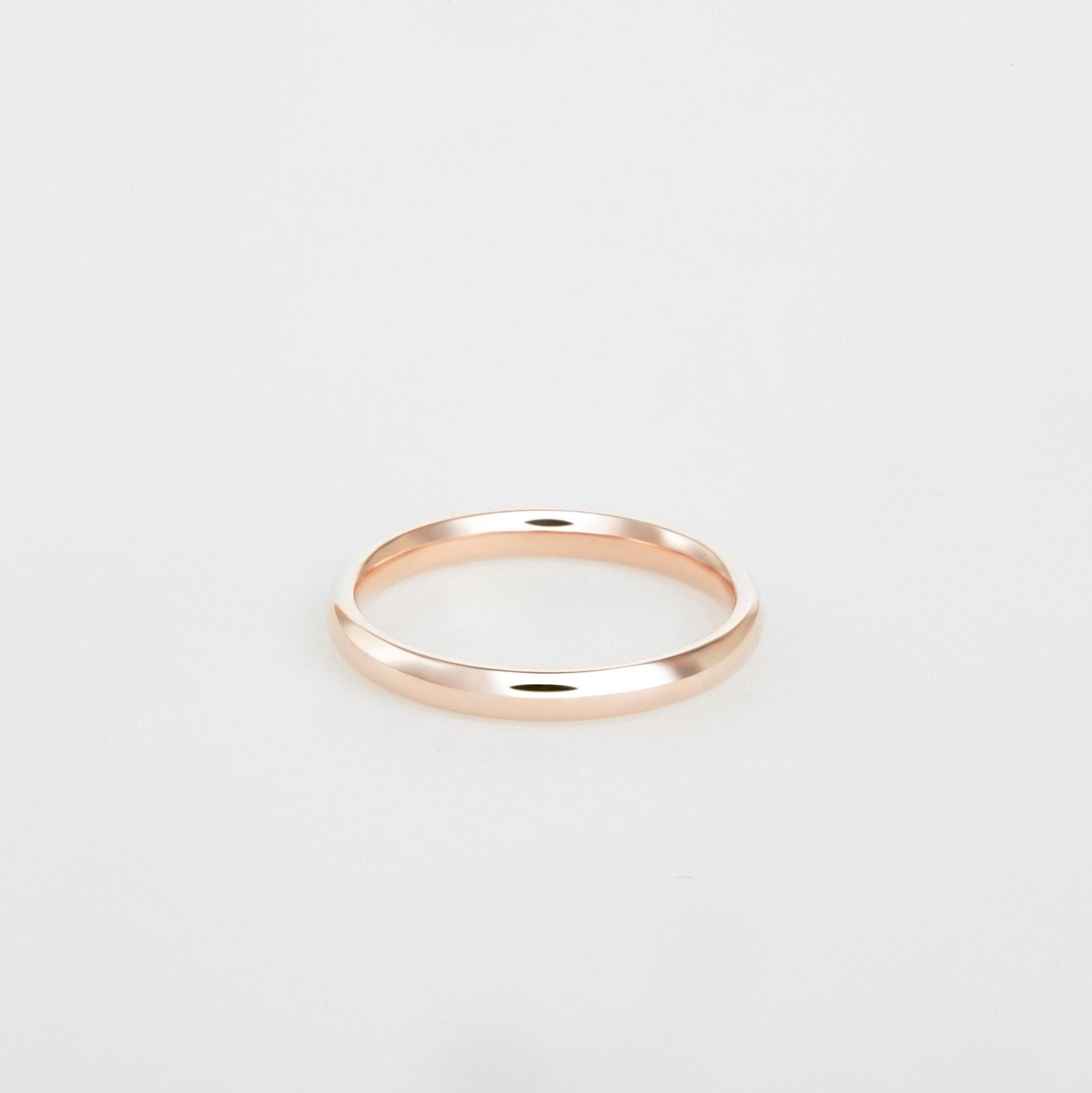 womens rose gold wedding ring